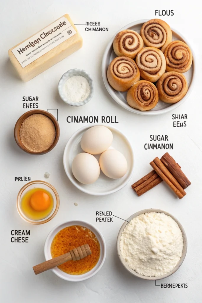 cheesecake, cinnamon roll, honeybun, dessert, sweet treat, cream cheese, easy recipe