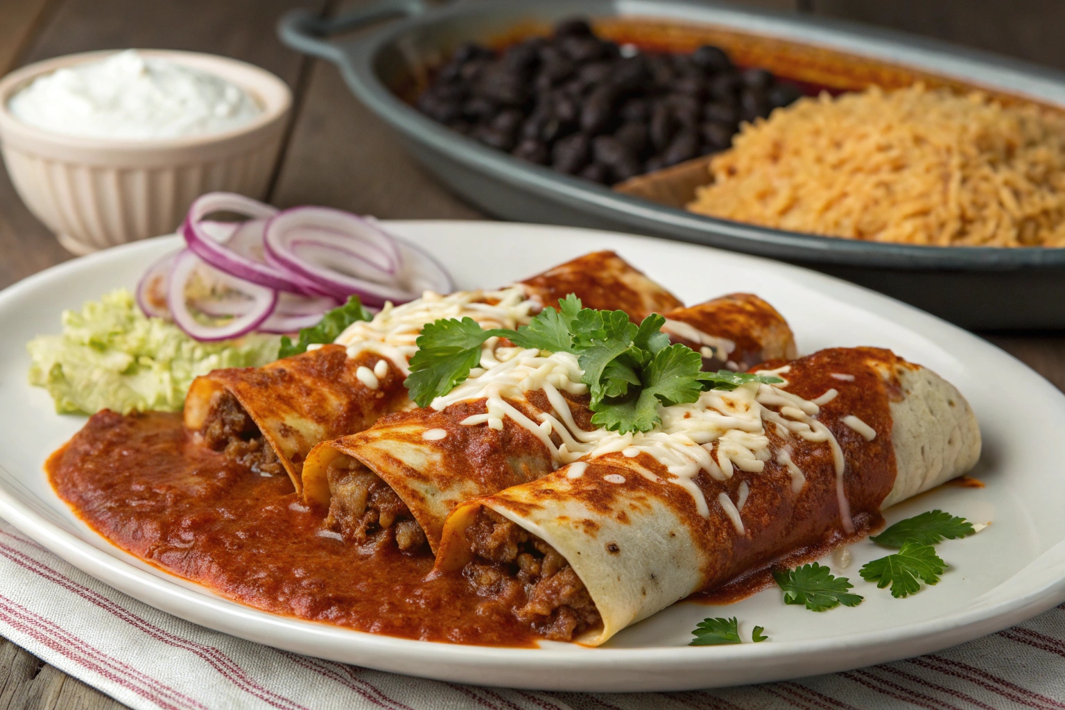 Beef Enchiladas Recipe – Cheesy and Flavorful Dinner