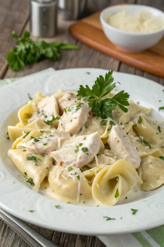 Chicken Tortellini Alfredo Recipe – Creamy, Easy, and Delicious Dinner