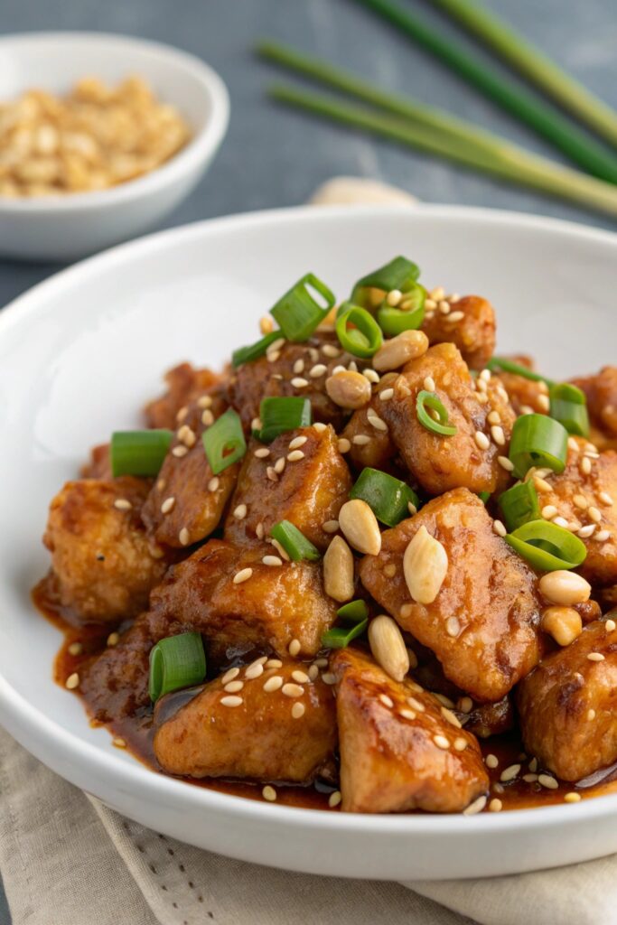 25-Minute Chinese Peanut Butter Chicken – The Ultimate Sweet & Savory Dinner