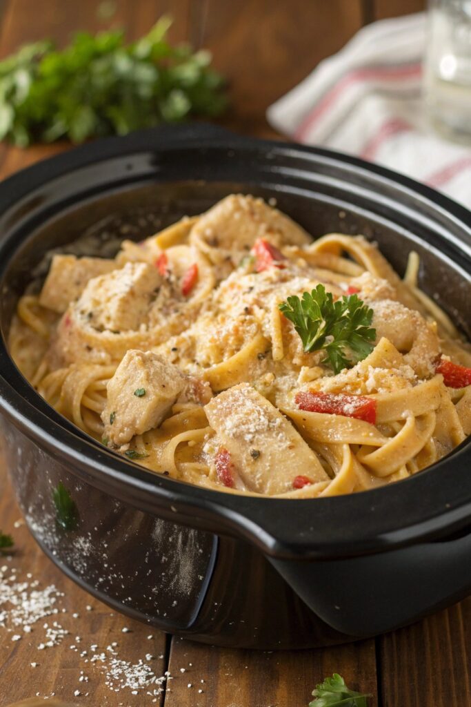 Crock Pot Creamy Cajun Chicken Pasta – Irresistible Recipe in 6 Steps