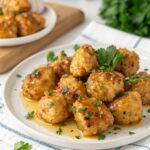 Irresistible Garlic Butter Chicken Bites with Creamy Parmesan Pasta in 40 Minutes