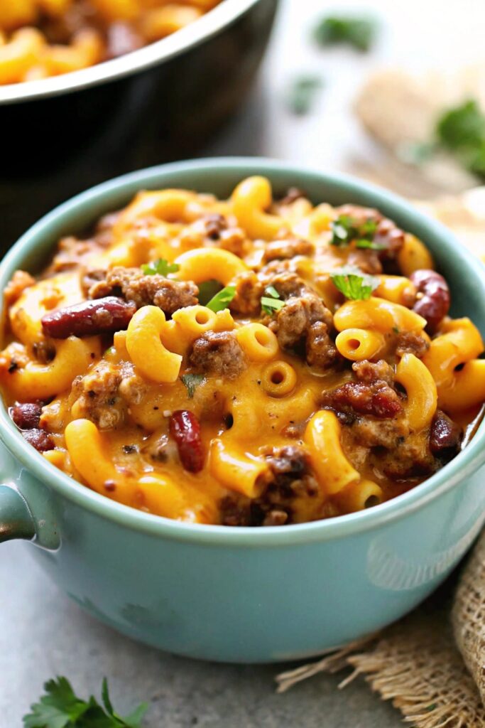 The Best Crockpot Chili Mac and Cheese Recipe: 6-Ingredient Comfort Food