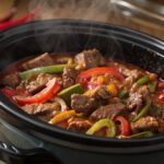 Pepper Steak in a Crock Pot – Easy Slow Cooker Recipe