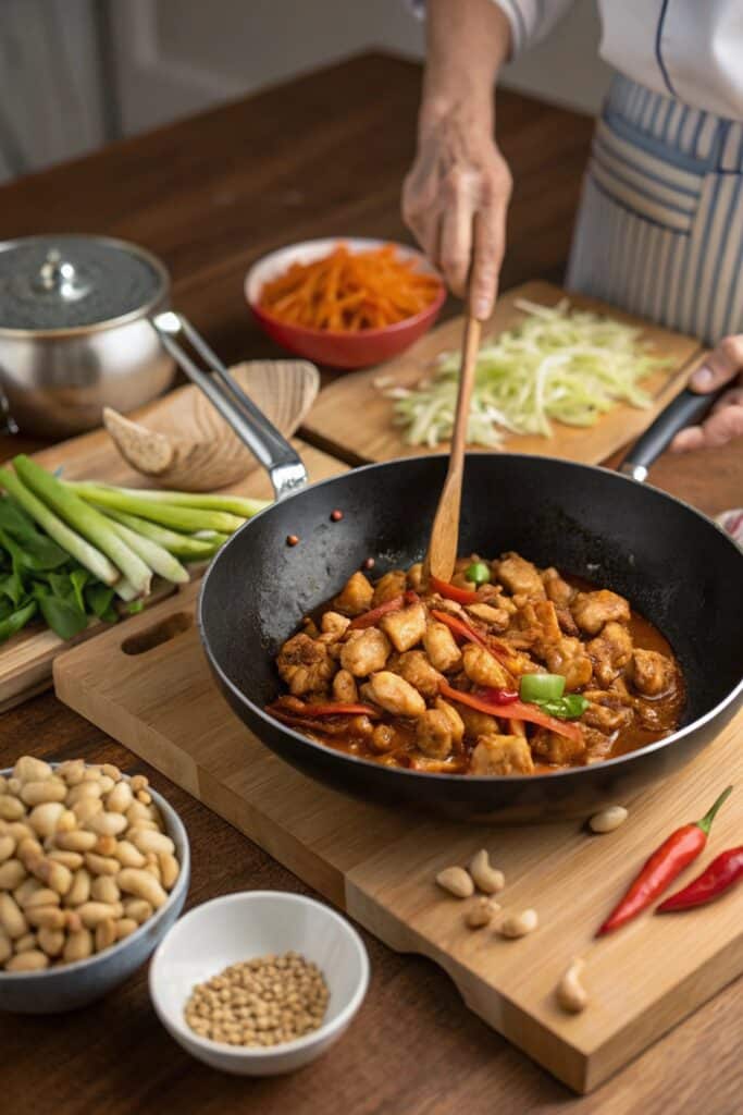 25-Minute Chinese Peanut Butter Chicken – The Ultimate Sweet & Savory Dinner