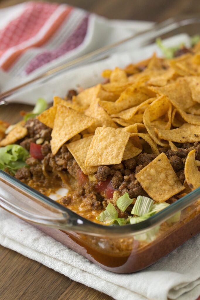 The Ultimate Taco Casserole with Fritos Recipe: 6-Ingredient Tex-Mex Comfort Food