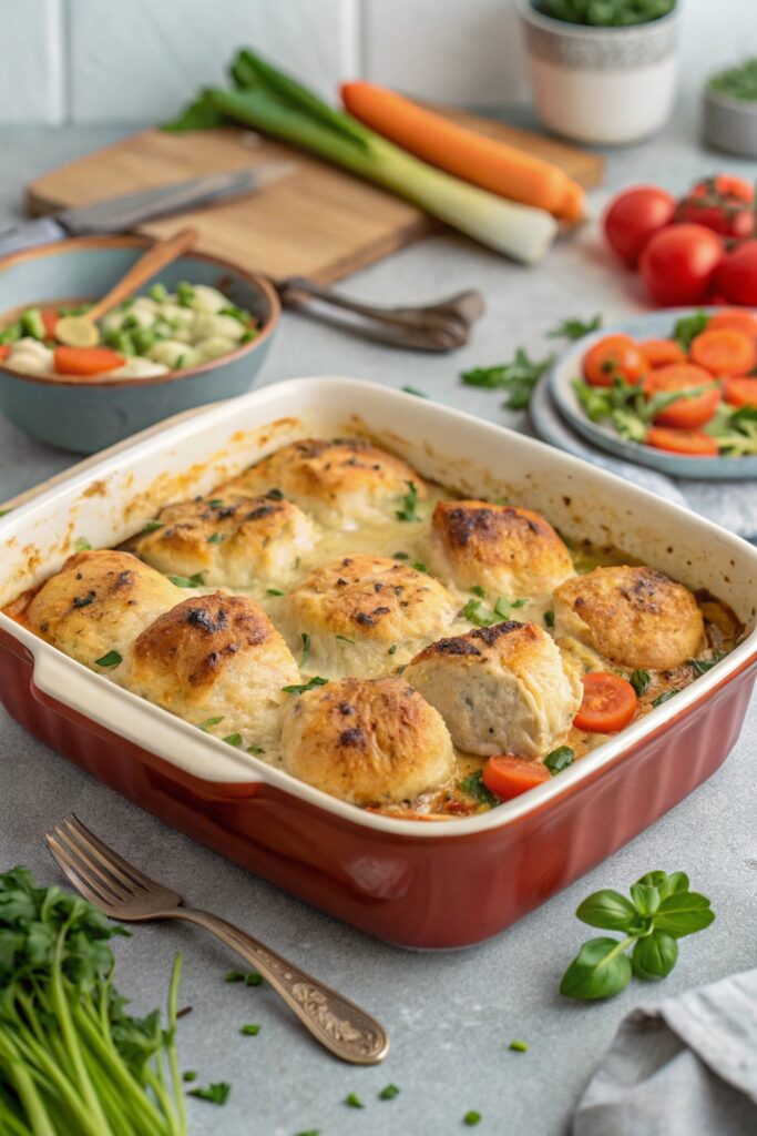 10-Minute TikTok Chicken Cobbler Recipe – The Ultimate Comfort Food